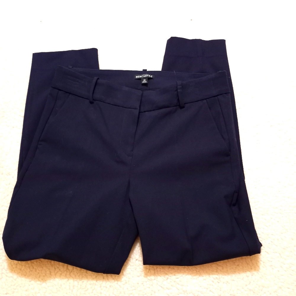 J.CREW MERCANTILE STRAIGHT LEG DRESS PANTS 10